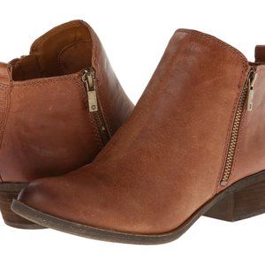 Lucky Brand Basel Ankle Boot Size 7 Toffee